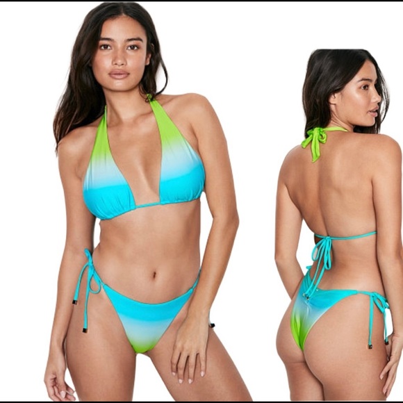 Victoria’s Secret 2 Piece Bikini Ombre Swimsuit S - Picture 2 of 6